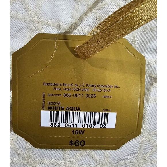 Ryegrass Quilted Pleated Shorts Off White Pockets WOMENS SIZE 16W - Picture 7 of 7